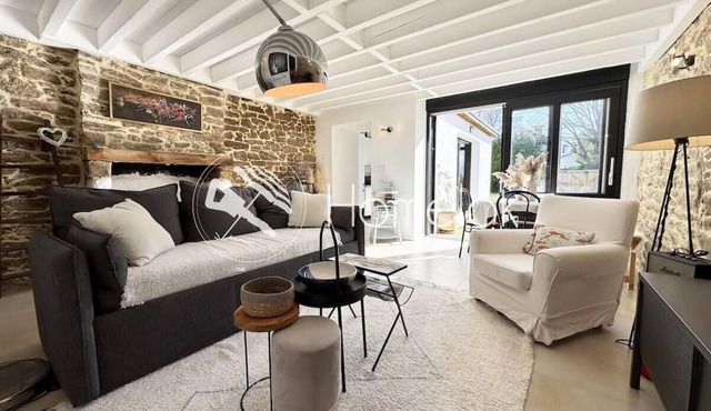 Maison de charme rénovée- Jardin - 5min des plages