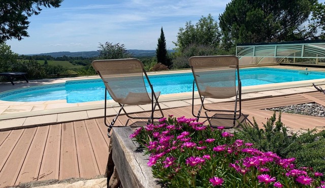 Maison de Charme* with swimming pool and spectacular view