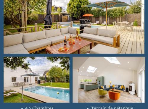 Maison de famille avec piscine