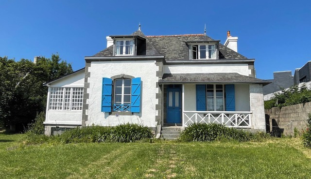 Maison de Famille 6 Personnes en Face de la Plage de Morgat, vue Exceptionnelle