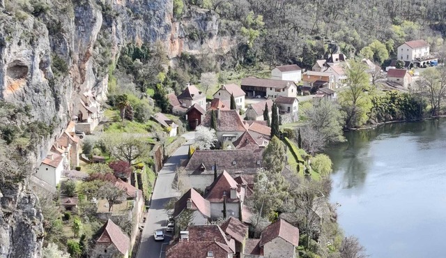Maison de Campagne, Rivière Lot au Fond du Jardin, Randonnées