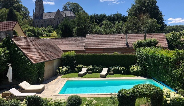 Maison de Campagne Avec Piscine Chauffée