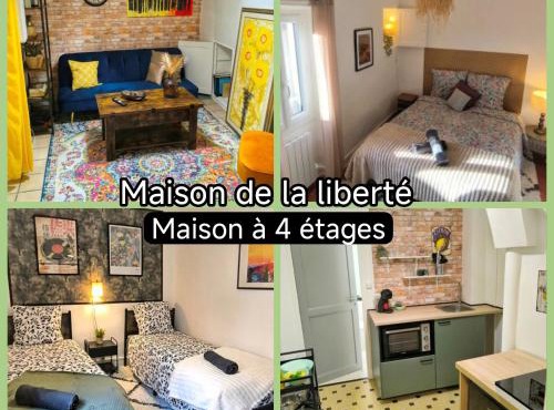 Maison de la Liberté - Petite maison à 4 étages