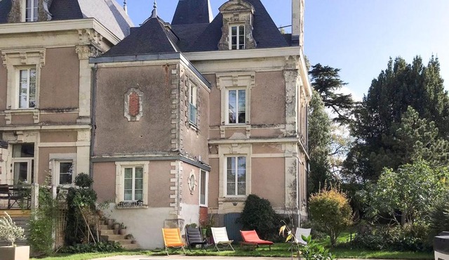 Maison de maître avec piscine et jardin - cœur des Coteaux du Layon, proche Angers et Saumur - FR-1-622-55