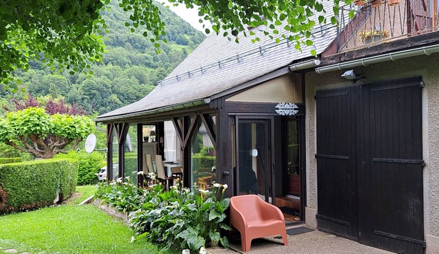 Maison de Montagne Avec Jardin Privé