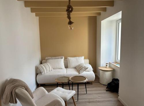 Maison de pêcheur bord de mer