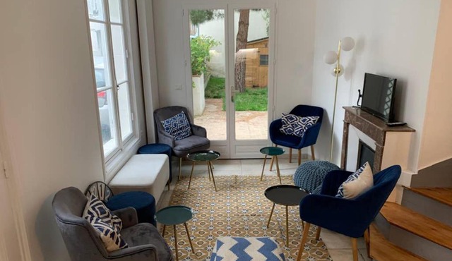 Maison de pecheur pour 8 jardin parking centre