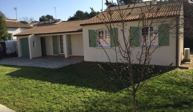 Maison de Plain-pied, à L'entrée de la Camargue