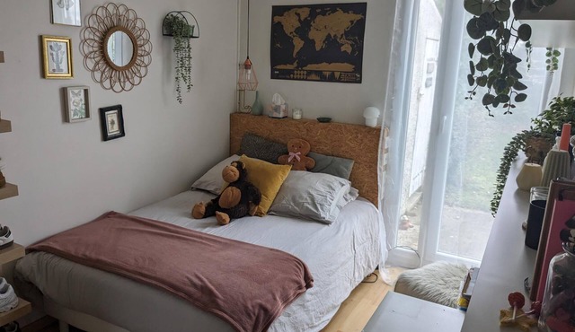 Maison de Plein Pied, 3 Chambres à Quelques Minutes des Sites Olympiques -