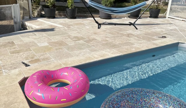 Maison de Vacances Avec Piscine Chauffée en Charente Maritime