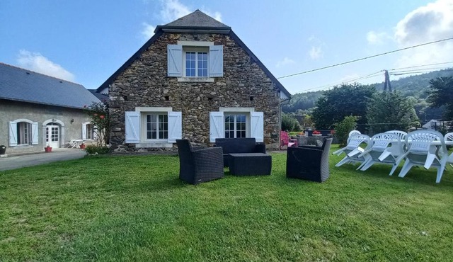 Maison de vacances avec jardin