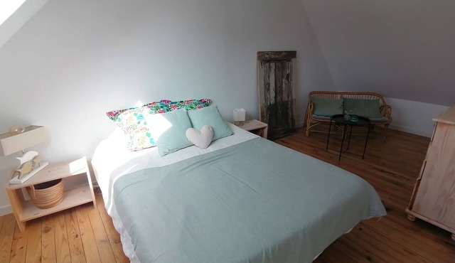 Maison de Vacances au Calme, les Plage à Pied