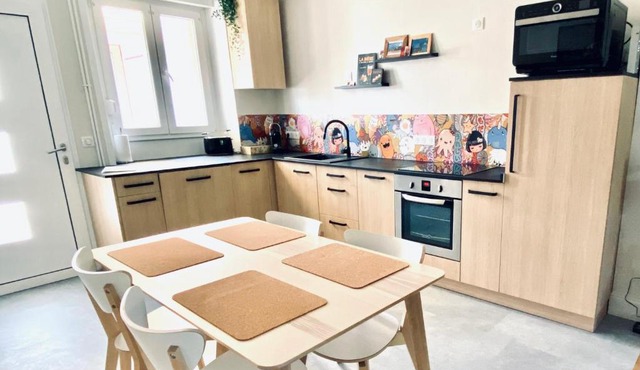 Maison de ville au calme