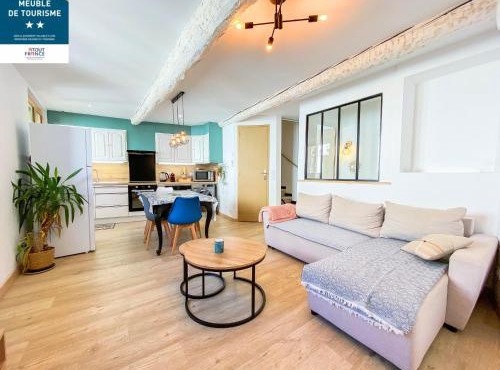 Maison de village climatisée Entre Béziers et Narbonne jusqu'à 5 pers