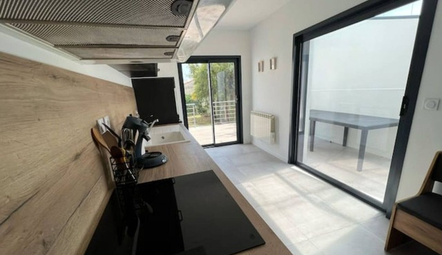 Maison de Ville à 100m de la Plage