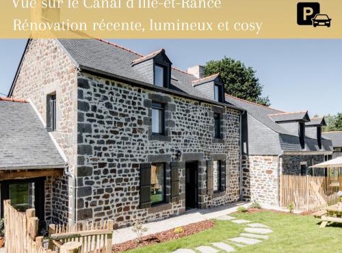 Maison des 11 Écluses-Vue sur le Canal d'Ille-et-Rance