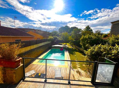 Maison des Mûriers, 150 m2, Piscine privée, Clim