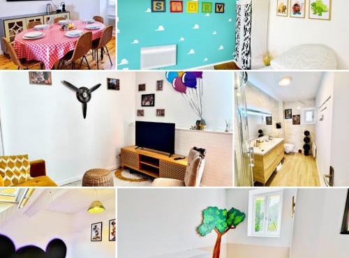 Maison Disney WonderLodge - Proche Paris et Parc Disney - 8 voyageurs