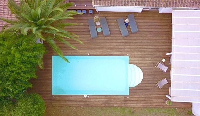 Maison du Bonheur - Piscine - Jacuzzi - Proche Plage