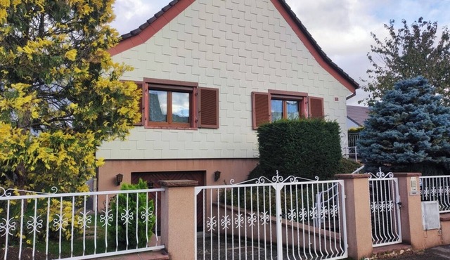 Maison du Vignoble on the Alsace wine route near Colmar