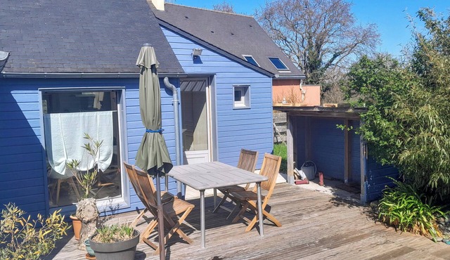 Maison en Bois, à 10 Minutes de la mer et des Chemins de Randonnées
