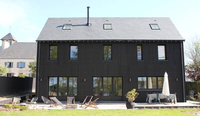 Maison en Bois Style "cottage" Avec vue sur le Golfe du Morbihan