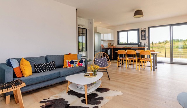 Maison en Bois Verte Vigne - Calme - Ecologique