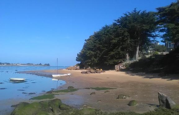 Maison en bord de littoral, 3 ch, 5 pers