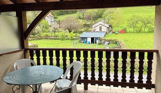 Maison en duplex, 2 ch, 4p, Vallée de la Jordanne