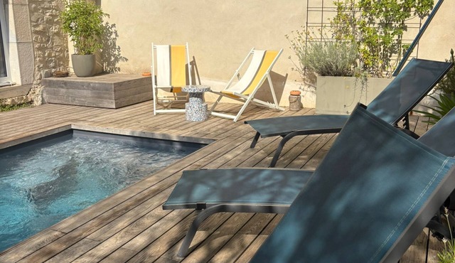 Maison en Pierres, 6/8pers, Piscine & Sublime vue