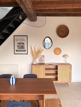 Maison entière avec 2 chambres , Jardin et parking