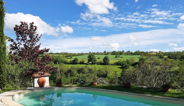 Maison Entre Bourg et Campagne Avec Piscine et vue Impressionnante sur la Loire