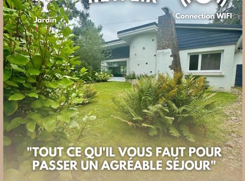 Maison entre Mer, Dunes et Forêt