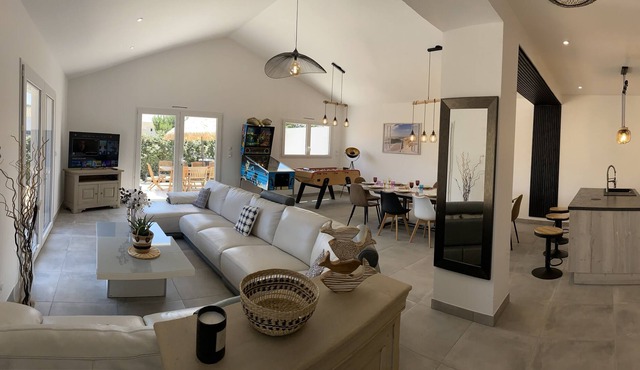 Maison Familiale Neuve 800 Mètres Océan