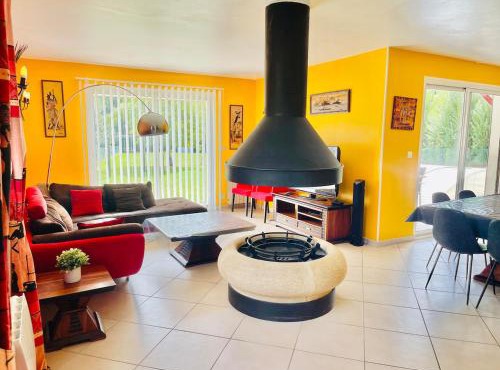 Maison familiale à la campagne