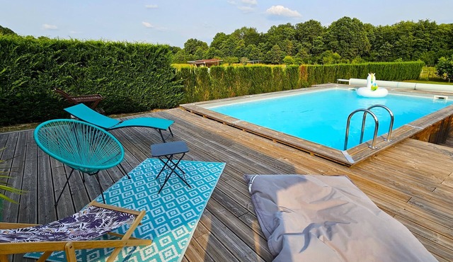Maison Familiale Avec Piscine au Cœur du Vignoble des Graves à 20min de Bordeaux