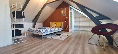 Maison familiale avec extérieur Ménage et linges inclus
