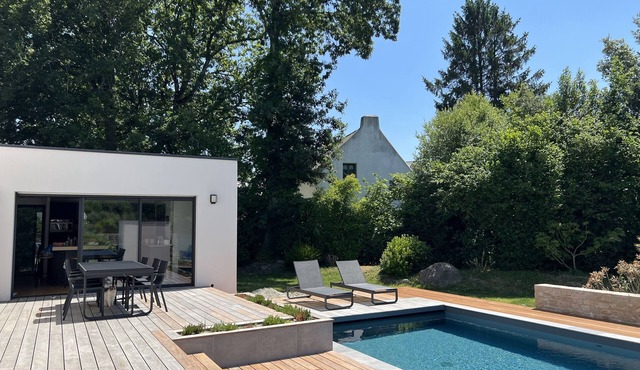 Maison Familiale Avec Piscine 5mn de la mer