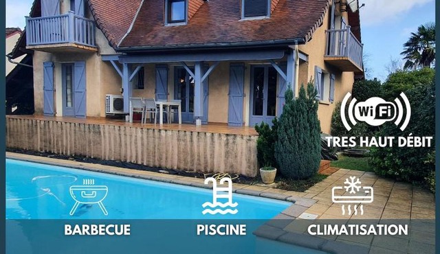 Maison familiale avec piscine