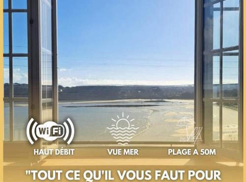 Maison Familiale Locquirec -Vue Mer - 6 chambres - 11personnes - Bretagne - Finistère Nord