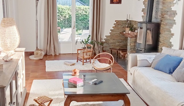 Maison Familiale, Village Typique & Classé en Bord de mer à 10 min de St Malo
