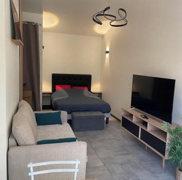 Maison avec grand espace en hauteur