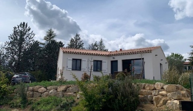 Maison Neuve Indépendante Plain-pied 3 Chambres Dans les Basses Gorges du Verdon
