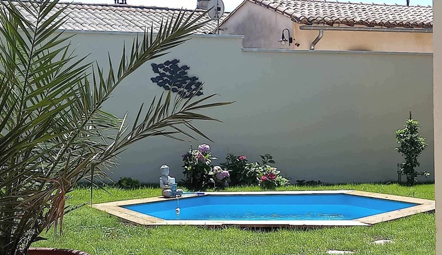 Maison Chaleureuse Sans vis à vis Avec une Piscine Privée