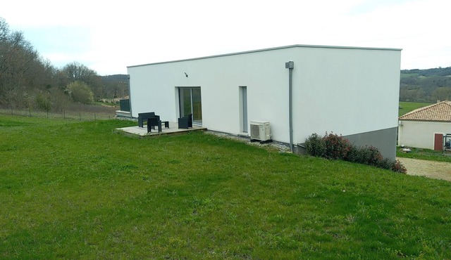 -maison de Campagne sur Terrain Clos. 10 'de Casteljaloux , Ville Thermale