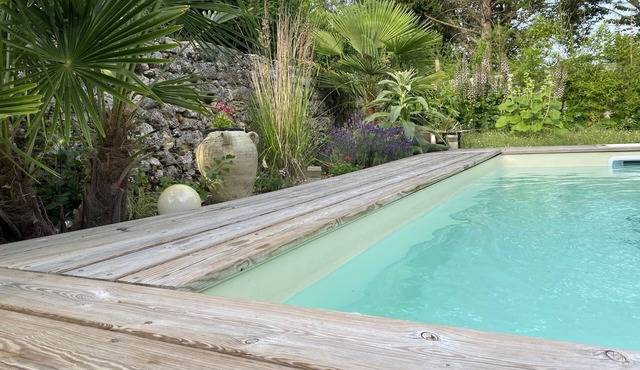 Maison en Pierre Avec Piscine