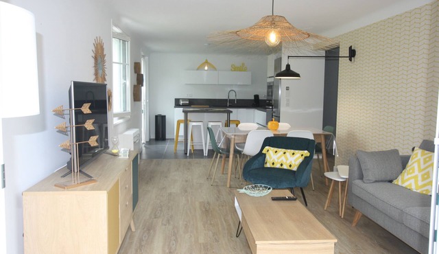 Maison GUREA RDC classified 3 stars 6 people, 3 bedrooms 2 bathrooms Bidart