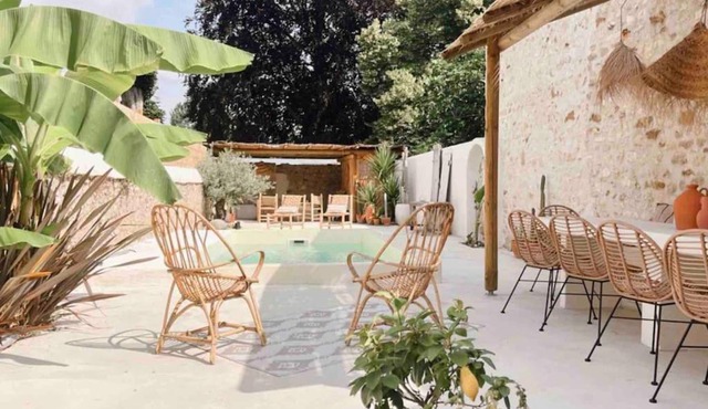 Maison Hortense 4 étoiles piscine chauffée et sauna