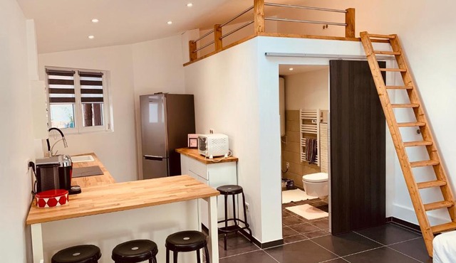 Maison indépendante calme foret et rivière Strasbourg Europa Park Rulantica 1 à 6 personnes