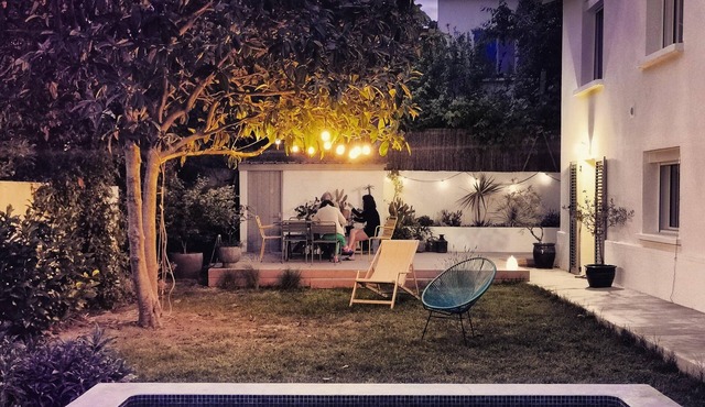 Maison Jardin Piscine, le Calme à 2 pas du Centre-ville